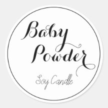 Etiquetas de Soy Candle