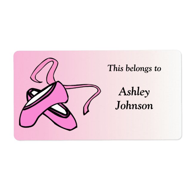 Etiquetas de Suprimentos Escolares (Frente)