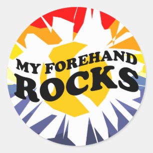 Etiquetas de tênis redondas com palavras ou slogan