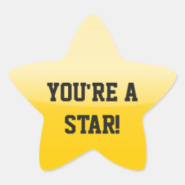 Etiquetas de Texto Personalizadas de Estrela Doura