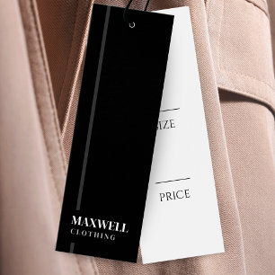 Etiquetas de travamento da Marca de vestuário prof