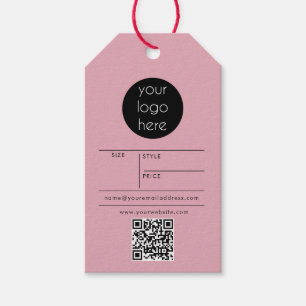 Etiquetas de troca de vestuário para o logotipo de