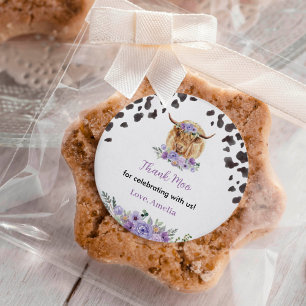 Etiquetas de Vedação Floral de Aniversário Sagrada