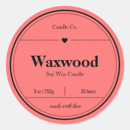 Etiquetas de Velas, Etiquetas de Alimentos, Design