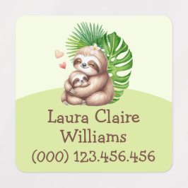 Etiquetas de Vestuário para Crianças Personalizáve