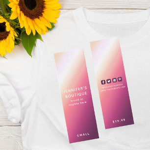 Etiquetas de Vestuário Pequenas Empresas Preço de 