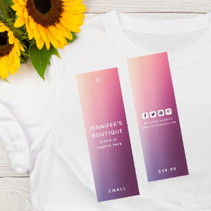 Etiquetas de Vestuário Pequenas Empresas Preço de 