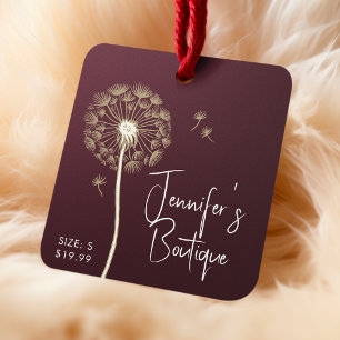 Etiquetas de Vestuário Pequenas Empresas Preço Flo