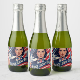 Etiquetas de Vinho no Dia do Trabalho - Presente d