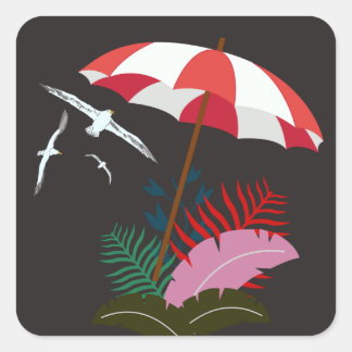 Etiquetas de visores de praia