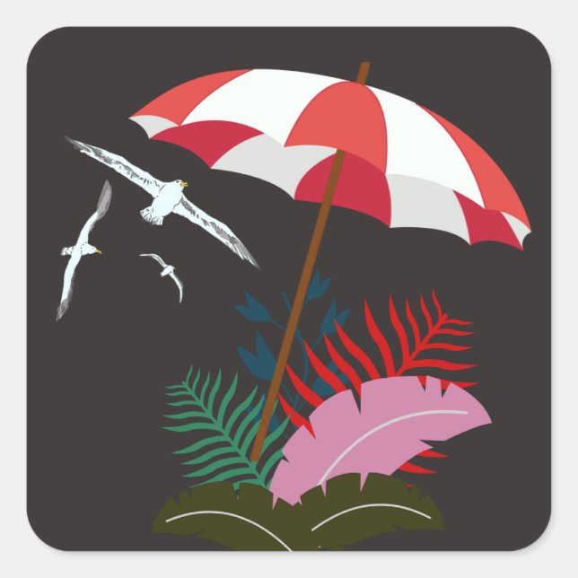 Etiquetas de visores de praia (Frente)