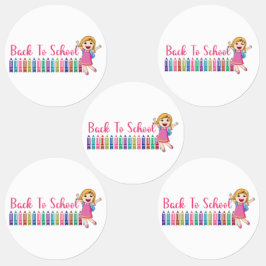 Etiquetas de volta à escola