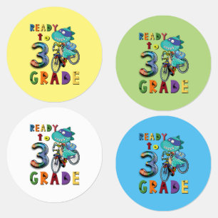 Etiquetas De Volta À Escola, 3º Grau