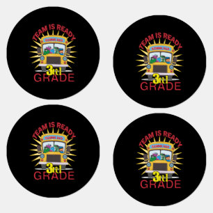 Etiquetas De Volta À Escola, Pronto Para A 3ª Série