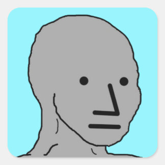 Etiquetas de wojak NPC