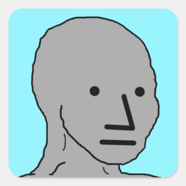 Etiquetas de wojak NPC (Frente)