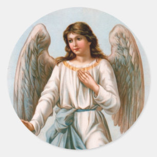 Etiquetas do anjo do Victorian