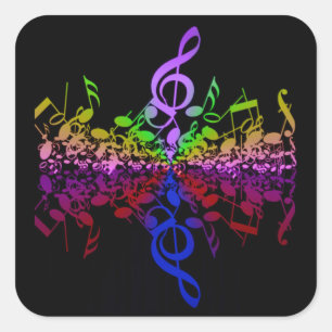 Etiquetas do arco-íris dos melómanos nada mas do