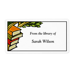 Etiquetas do Bookplate