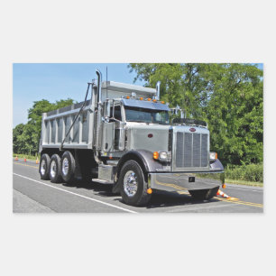 Etiquetas do camião basculante de Peterbilt