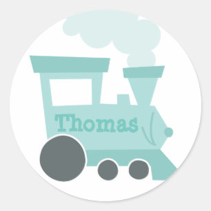Etiquetas do carro de trem - favoritos para festas