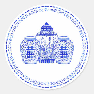 Etiquetas do clássico do frasco do gengibre da