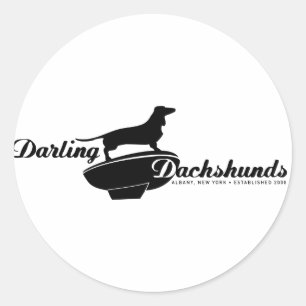 Etiquetas do Dachshund