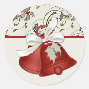 Etiquetas do design 1 de Bels de Natal
