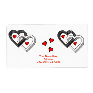 Etiquetas do dia dos namorados