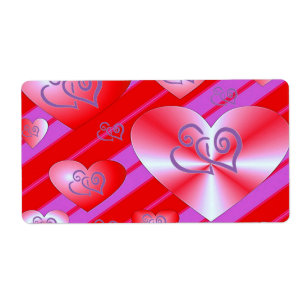 Etiquetas do dia dos namorados