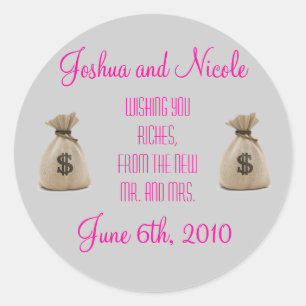 Etiquetas do favor do casamento!