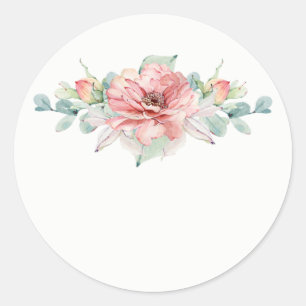 Etiquetas do favor do casamento da flor da
