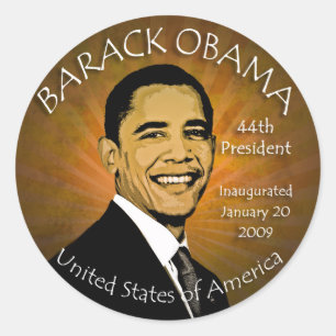 Etiquetas do Grunge de Barack Obama