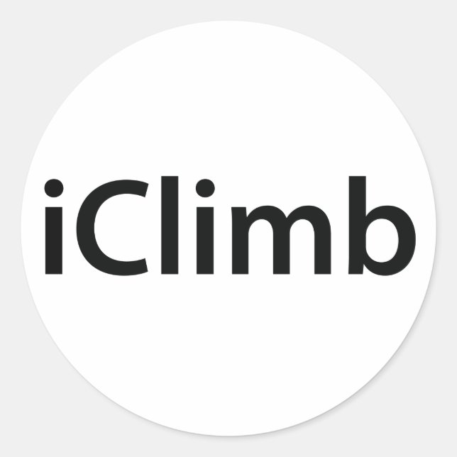 etiquetas do iClimb (Frente)