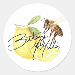 Etiquetas do logotipo Bethany McMillin