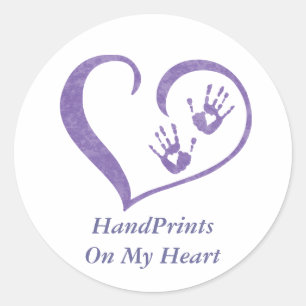 Etiquetas do logotipo de HandPrint