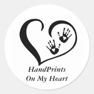 Etiquetas do logotipo de HandPrint