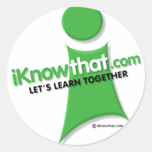 etiquetas do logotipo de iKnowthat.com
