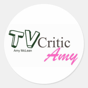 Etiquetas do logotipo de TVCriticAmy