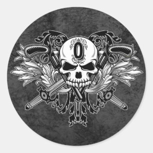 Etiquetas do logotipo O'Kane (redondas)