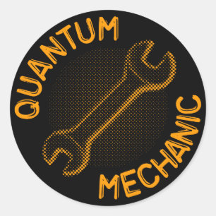 Etiquetas do mecânico de quantum