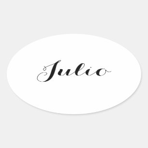 Etiquetas do mês do esperanto - Julio (julho)