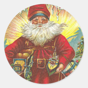 Etiquetas do Natal das crianças do Victorian