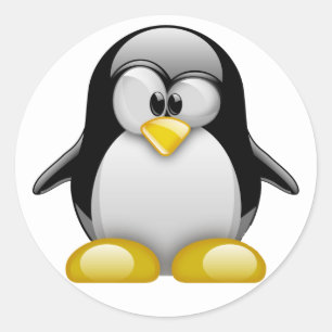 Etiquetas do pinguim