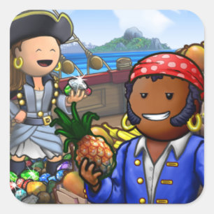 Etiquetas do pirata
