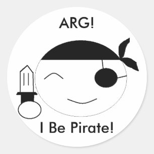 Etiquetas do pirata