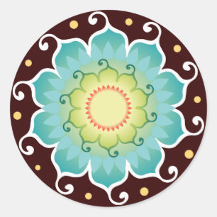 Etiquetas do ponto luminoso de Lotus