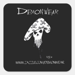 Etiquetas do Promo de DemonWear