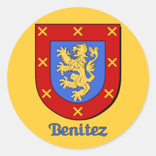 Etiquetas do protetor da família de Benítez