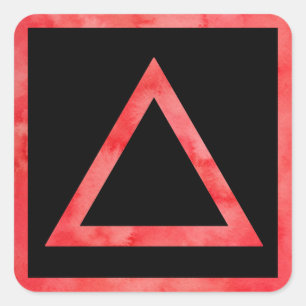 Etiquetas do símbolo do elemento do fogo